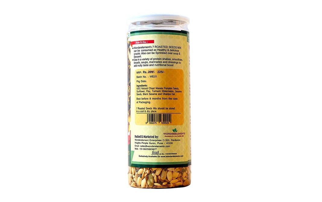 Wonderelements 7 Roasted Seeds Mix    Pack  150 grams